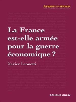 cover image of La France est-elle armée pour la guerre économique ?